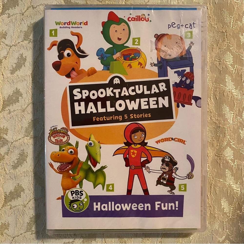PBS Kids Halloween Fun Spooktacular Halloween Featuring 5 Stories DVD